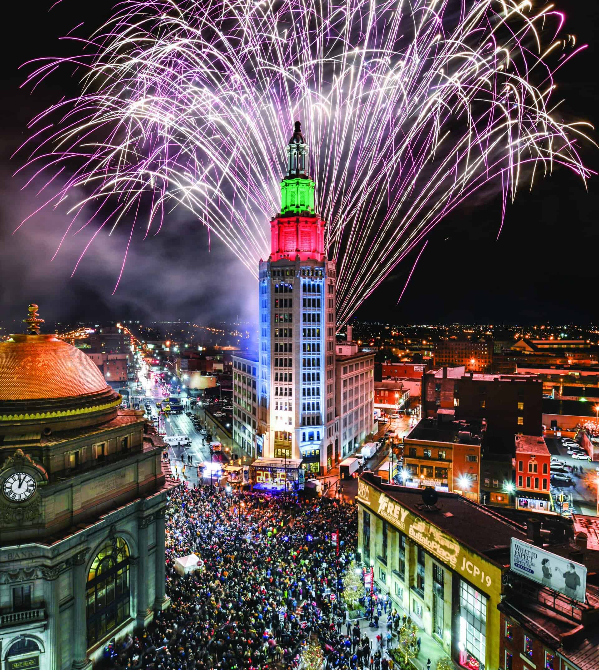2019 Buffalo Ball Drop Fireworks